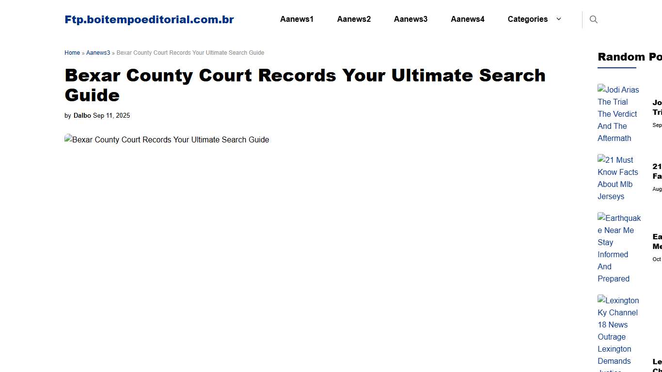 Bexar County Court Records Your Ultimate Search Guide