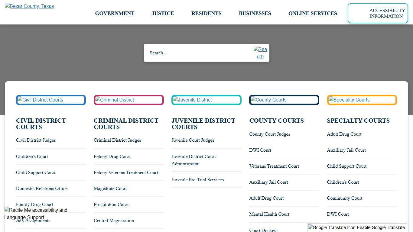Courts Portal Bexar County, TX - Official Website